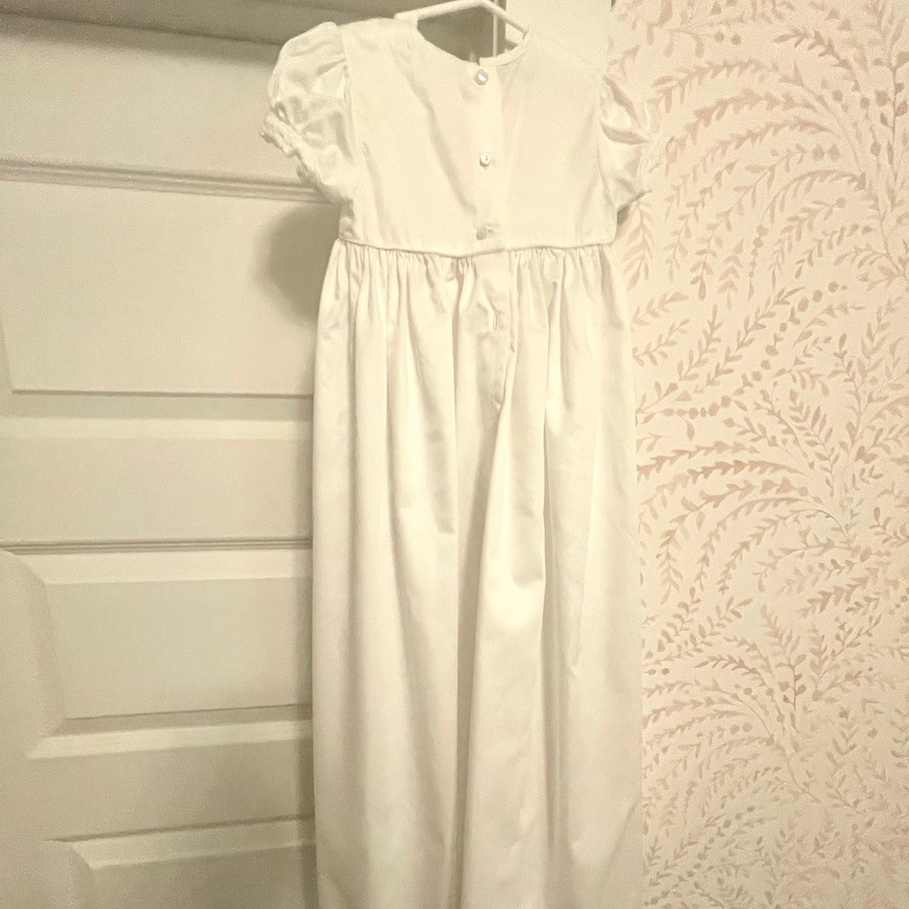 Selling Kissy Kissy christening gown.